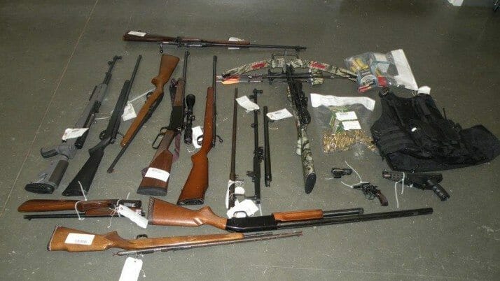 Man arrested and multiple guns seized during joint CFSEU-BC and RCMP investigation