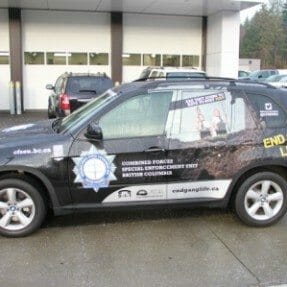 CFSEU-BC unveils forfeited drug SUV to fight gangs