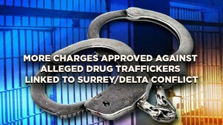 More Charges Approved Against Alleged Drug Traffickers Linked to Surrey/Delta Conflict