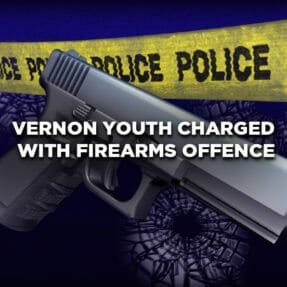 Vernon Youth Charged with Firearms Offence