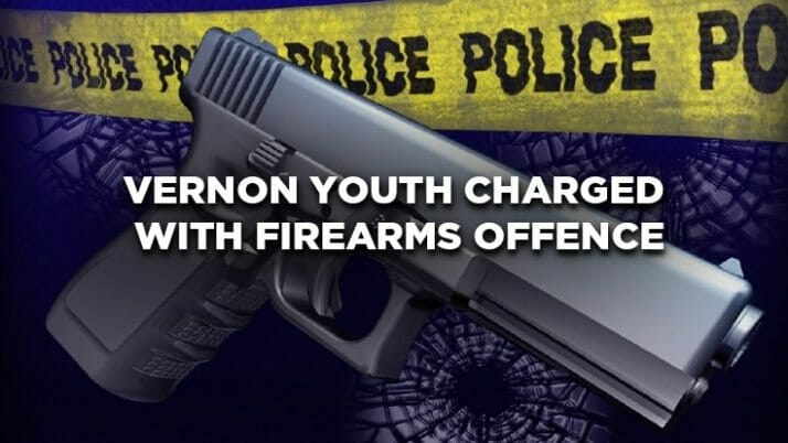 Vernon Youth Charged with Firearms Offence