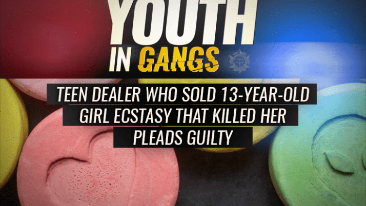 Teen dealer who sold 13-year-old girl ecstasy that killed her pleads guilty