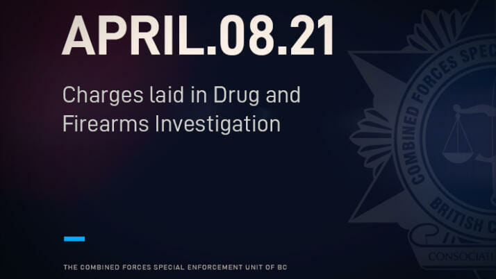 Charges laid in Drug and Firearms Investigation 