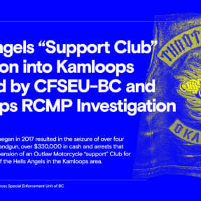 Hells Angels “Support Club” expansion into Kamloops targeted by CFSEU-BC and Kamloops RCMP Investigation