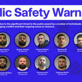 Public warning issued against interacting with 11 individuals who pose a significant risk to public safety