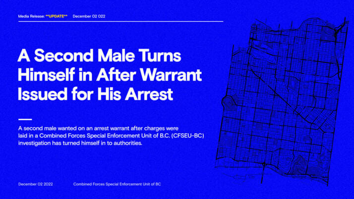 **updated** A Second Male Turns Himself in After Warrant Issued for His Arrest