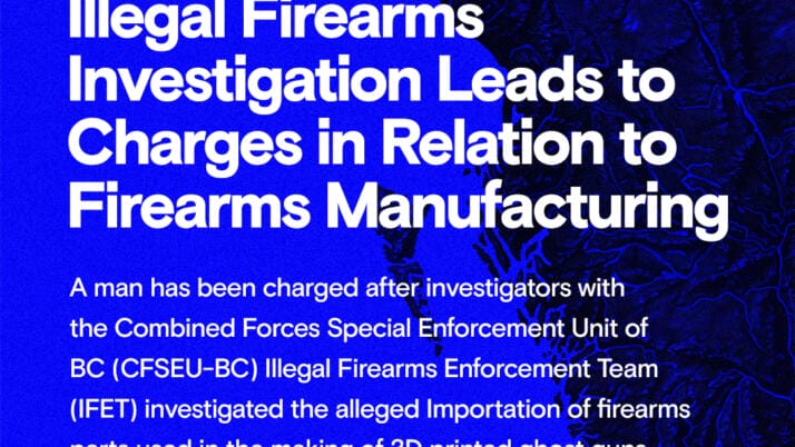 Illegal Firearms Investigation Leads to Charges in Relation to Firearms Manufacturing