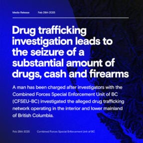 Drug trafficking investigation leads to the seizure of a substantial amount of drugs, cash and firearms