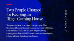 Two People Charged for Keeping an Illegal Gaming House.