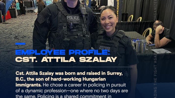 Employee Profile: Cst. Attila Szalay