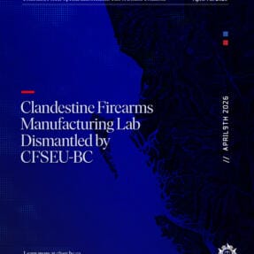 Clandestine Firearms Manufacturing Lab Dismantled by CFSEU-BC